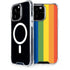 Vertical Rainbow Flag iPhone Cases